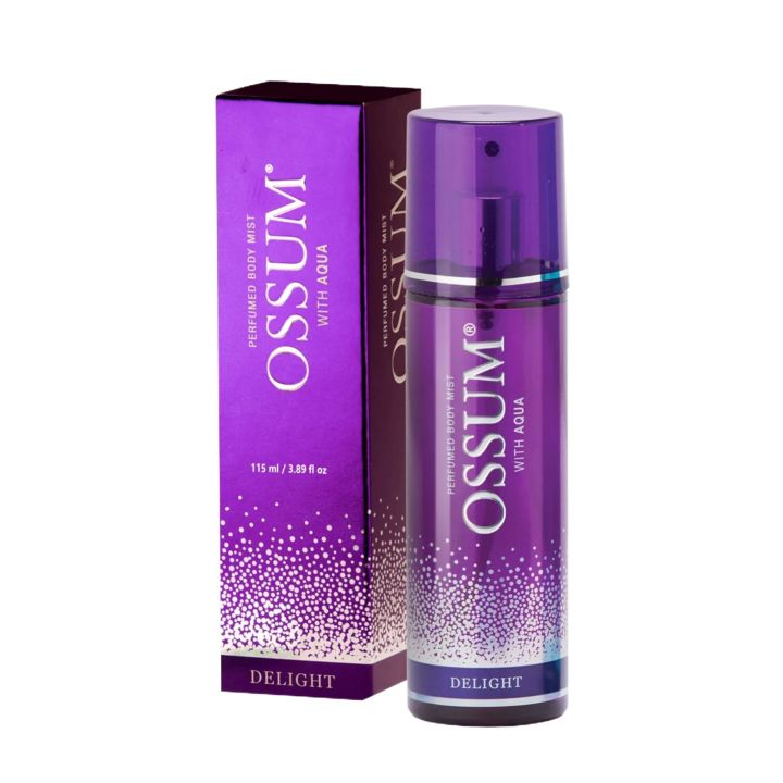 OSSUM Delight Perfumed Body Mist with Aqua 115ml